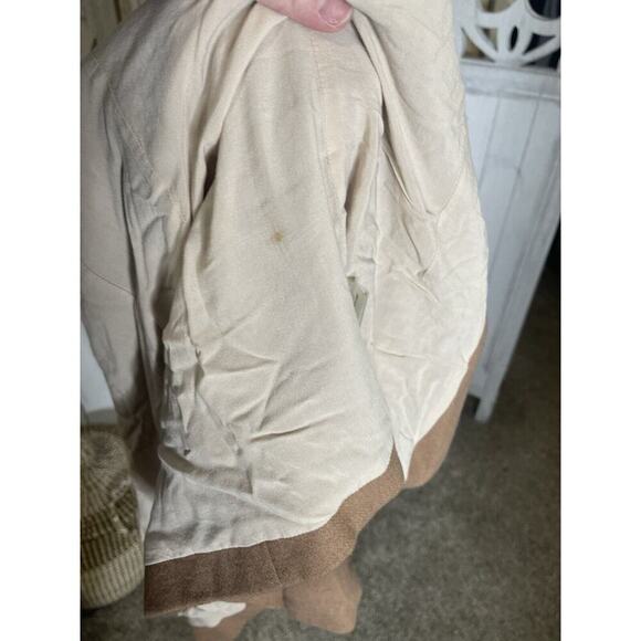 41 Hawthorn Blazer Women’s Medium Knit Brown Academia Preppy Red Elbow Patch - Picture 10 of 10